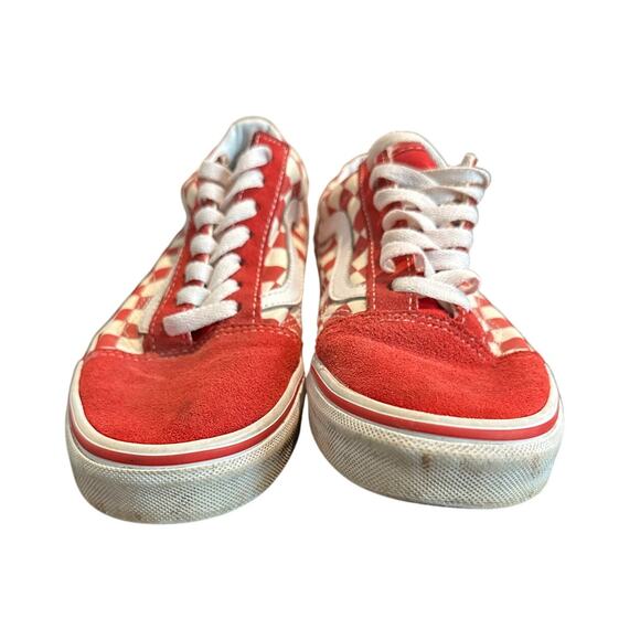Old Skool Red Checkered Vans Men's Size 6 Women's Size 7.5 - Picture 6 of 7
